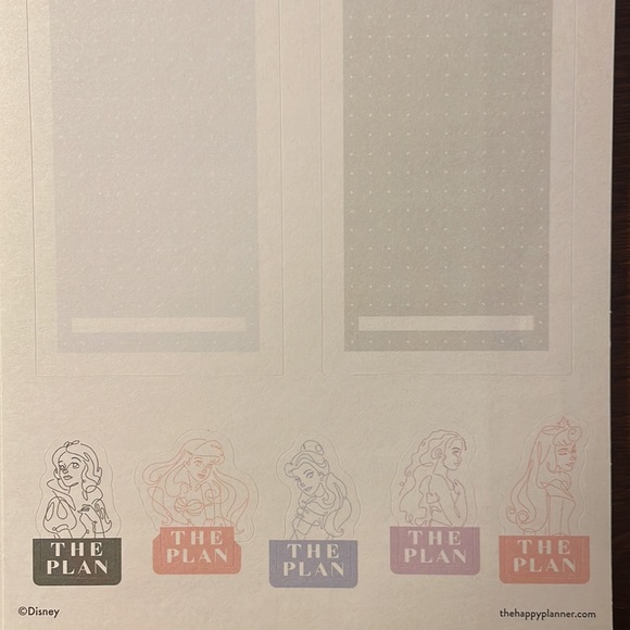 NWT Disney Princess Happy Planner Sticker Sheets! - Picture 13 of 16